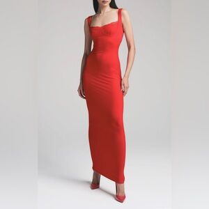 SKIMS Soft Lounge Lace Tank Dress